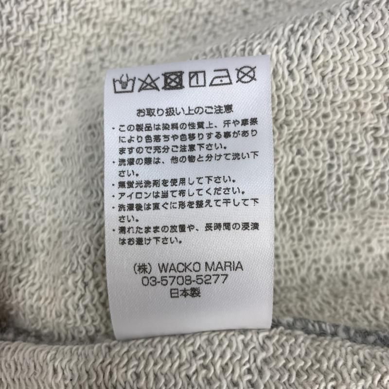 中古】WACKO MARIA マルホランドドライブ スウェット L グレー[92
