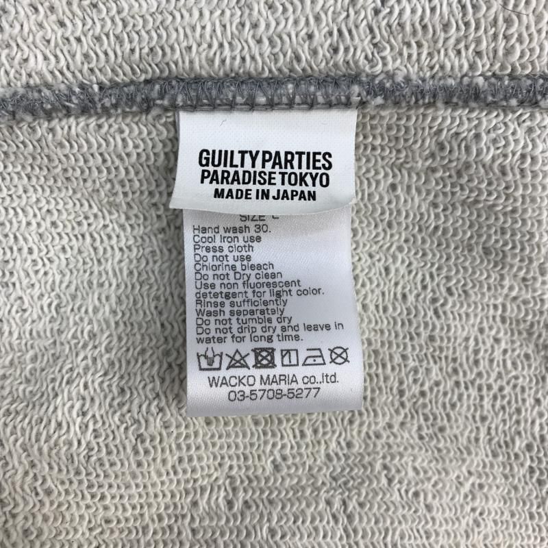 中古】WACKO MARIA マルホランドドライブ スウェット L グレー[92