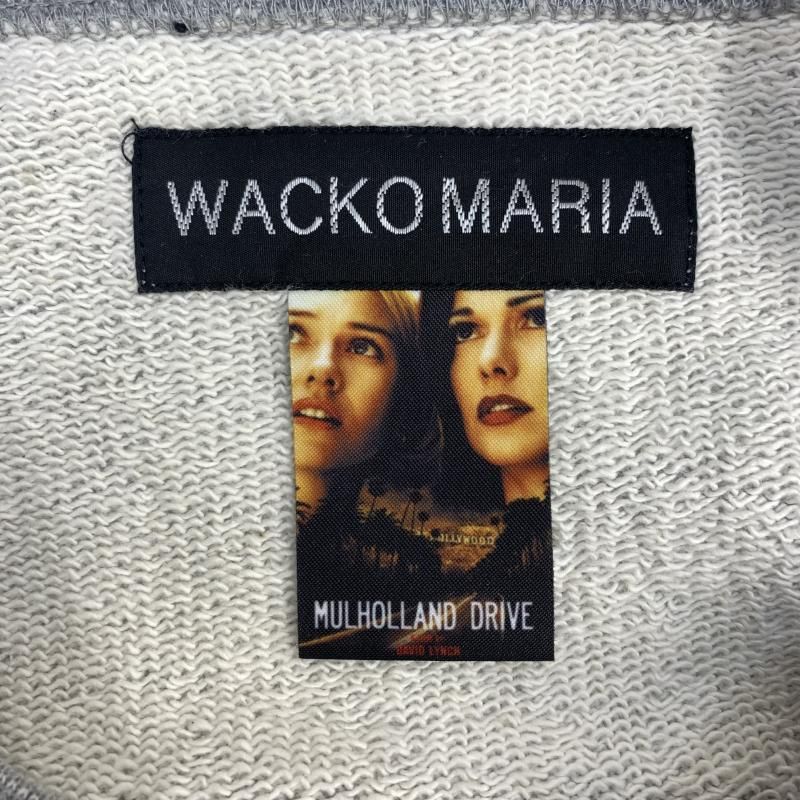 中古】WACKO MARIA マルホランドドライブ スウェット L グレー[92