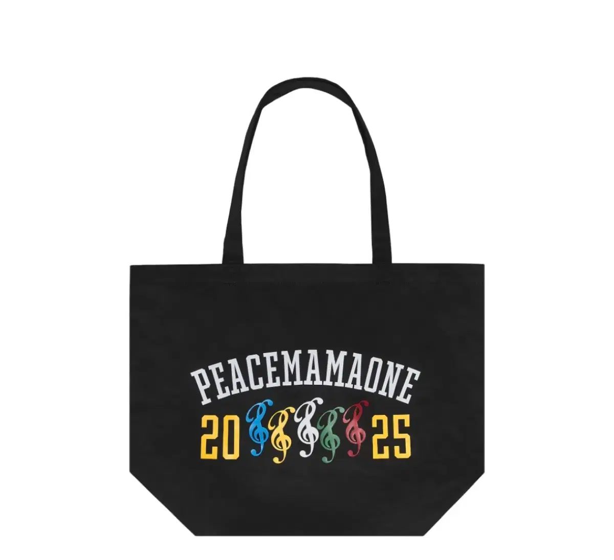PEACEMINUSONE x MAMA어워즈 ジードラゴン エコバッグ ブラック