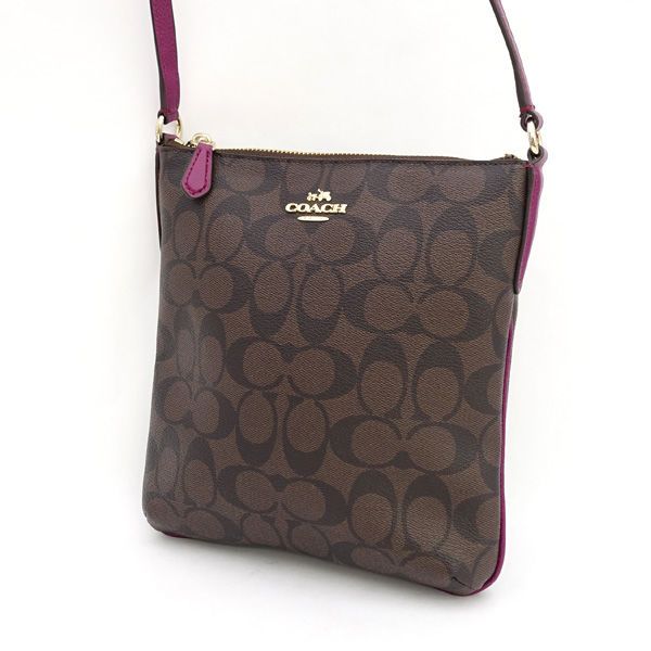 ✨美品✨COACH コーチ シグネチャーショルダーバッグ ラベンダー COACH 