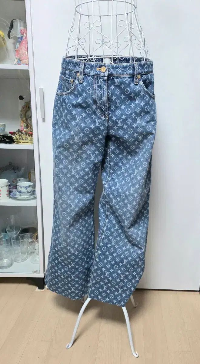 Louis Vuitton 1AHENT モノグラム デニム ジーン