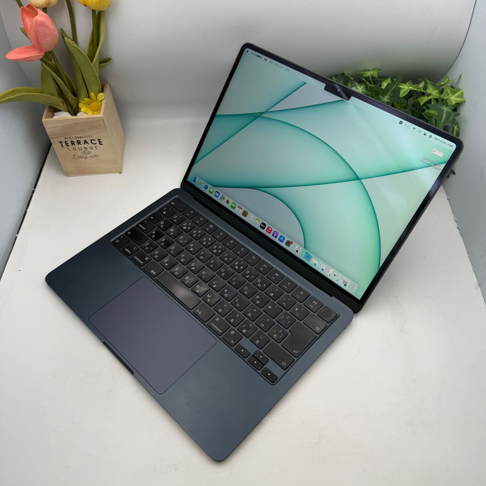 MacBook Air M2 24GB 512GB USキー 13.6