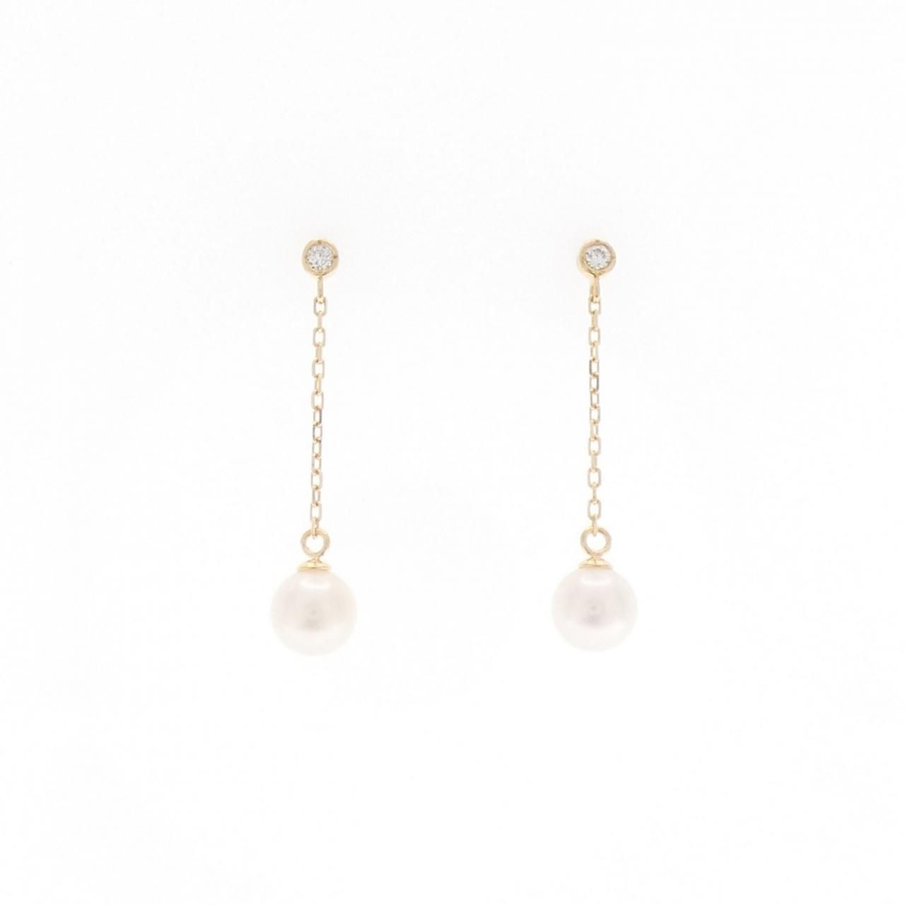 K18YG アコヤパール ピアス 24,920円
