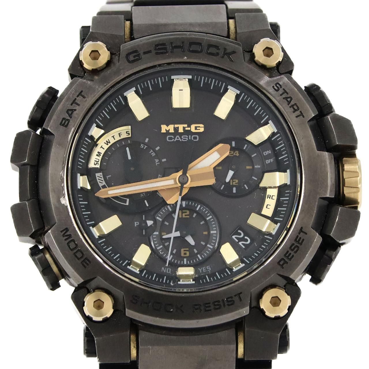 【ノーメンテナンス還元価格】カシオ G-SHOCK･MT-G 電波時計 MTG-B3000BDE-1AJR SS ソーラークォーツ