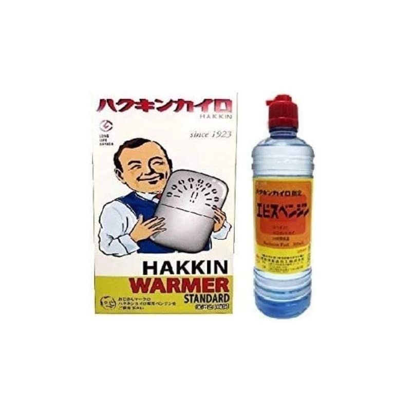 ハクキンカイロ ハクキンウォーマー スタンダード　エビスベンジン　セット