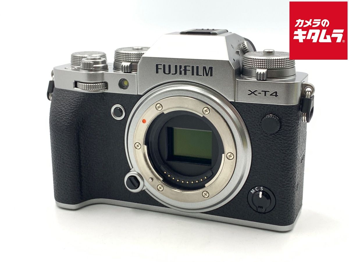 【中古】 【良品】 フジフイルム X-T4 ボディ シルバー