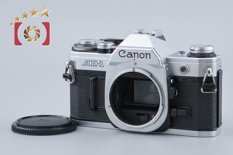 【中古】Canon キヤノン AE-1 シルバー フィルム一眼レフカメラ