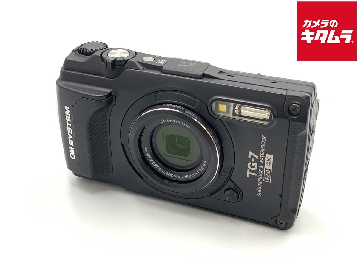 【中古】 【並品】 OM SYSTEM Tough TG-7 BLK ブラック