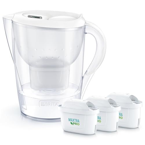 ブリタ 浄水器 ポット型 PFOS/PFOA除去試験済 ろ過水容量:1.75L(全容量:3.5L)【日本正規品】マレーラXL マクストラプロ ピュアパフォーマンス カートリッジ 3個付