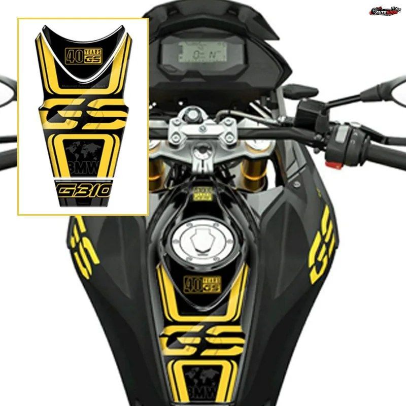 BMW G310GS G310GS 2018-2023 2022用オートバイアクセサリー 3DタンクパッドプロテクターデカールステッカーケースタンクPステッカー