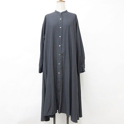ミズイロインド mizuiro ind シャツ ワンピース シャツワンピ 長袖 