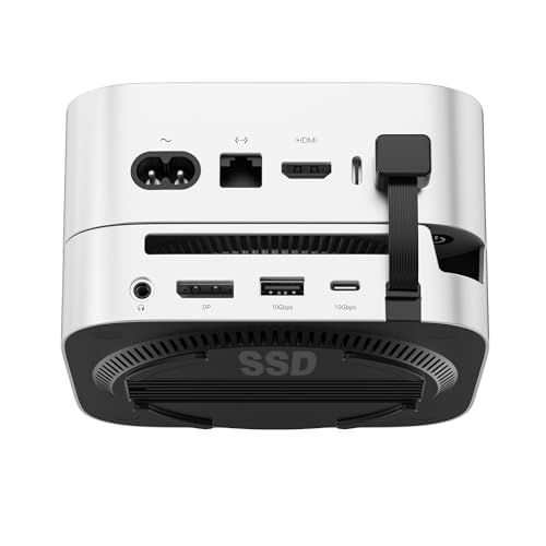 【2026新登場】Mac mini M4/M4 Pro専用 10-in-1 ドッキングステーション｜mac mini スタンド｜8K対応DPポート・最大8TB NVMe SSD拡張｜USB3.2 Gen2 10Gbps高速転送｜映画編集・在宅 b35c682b