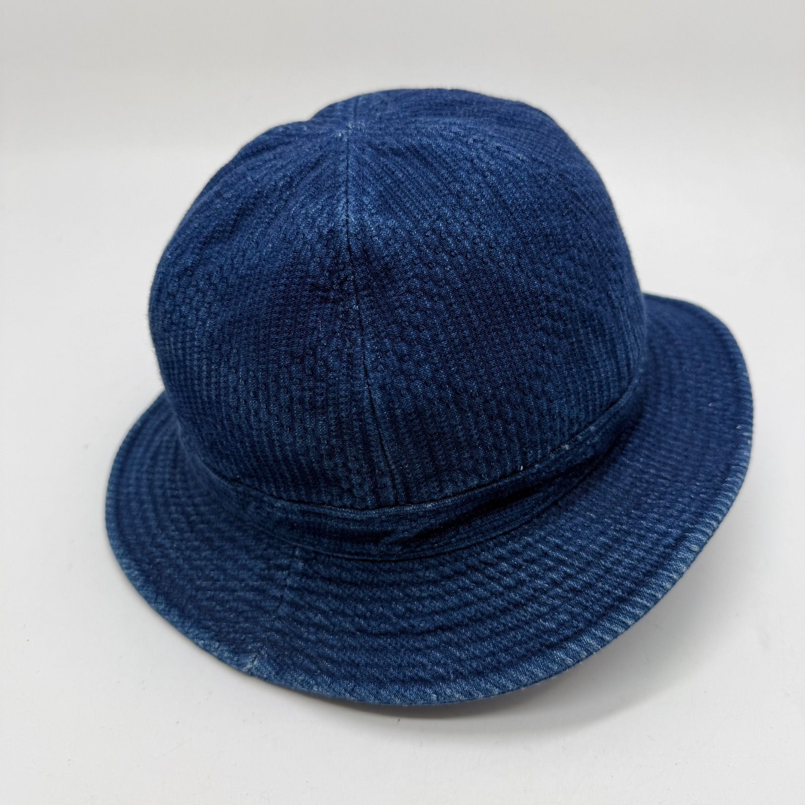 タグ付未使用 新品 SAMURAI サムライジーンズ デニム アーミー ハット SAMURAI JEANS 15th INDIGO SASHIKO denim hat サムライジーンズ 刺子