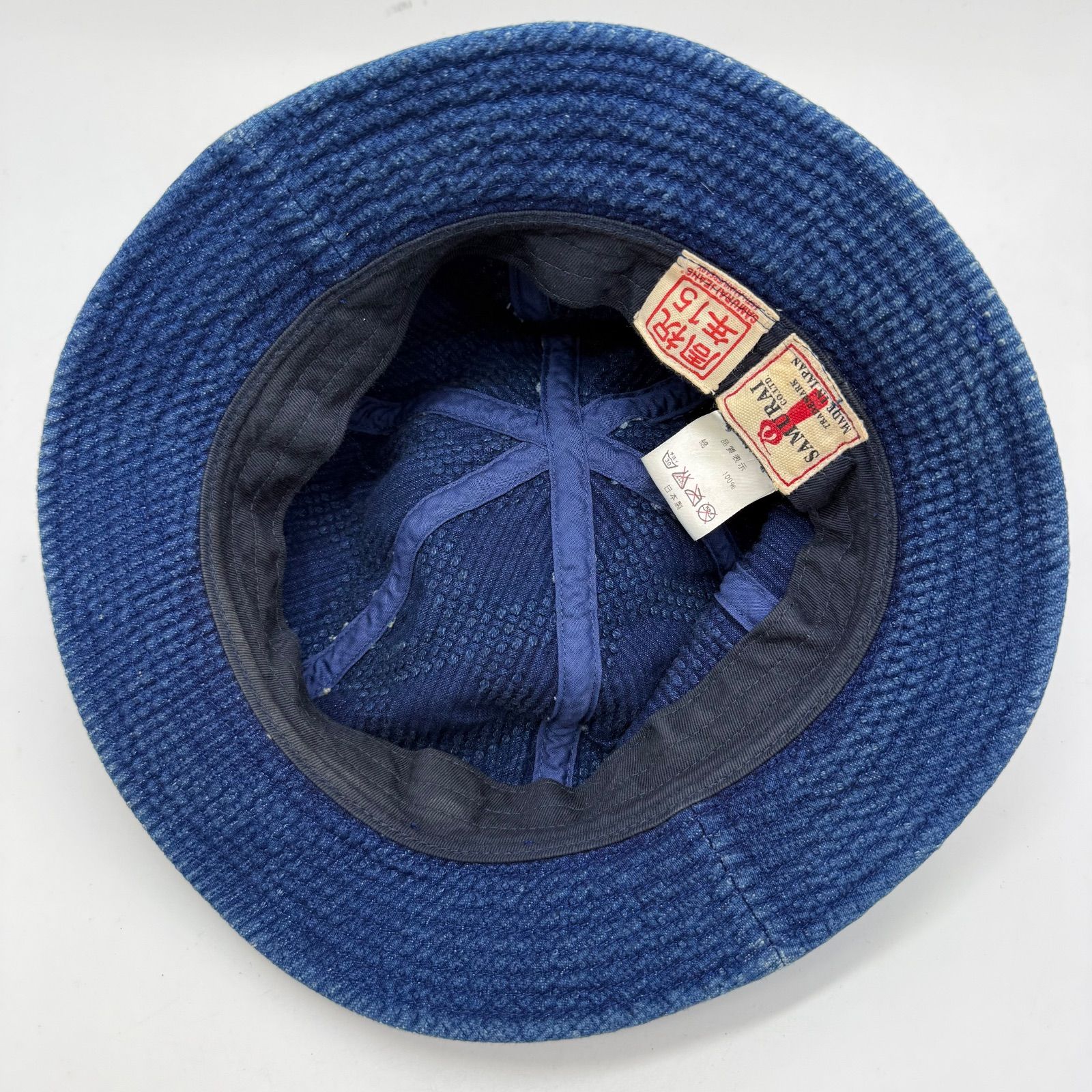 SAMURAI JEANS 15th INDIGO SASHIKO denim hat サムライジーンズ 刺子
