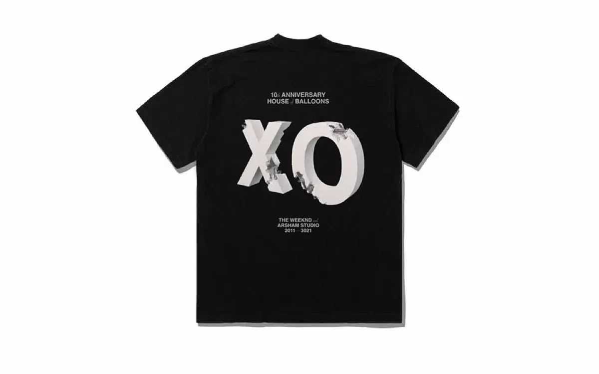 ザ・ウィークエンド ダニエル(DANIELLE) アシャム XO 10周年 記念 半袖 Tシャツ