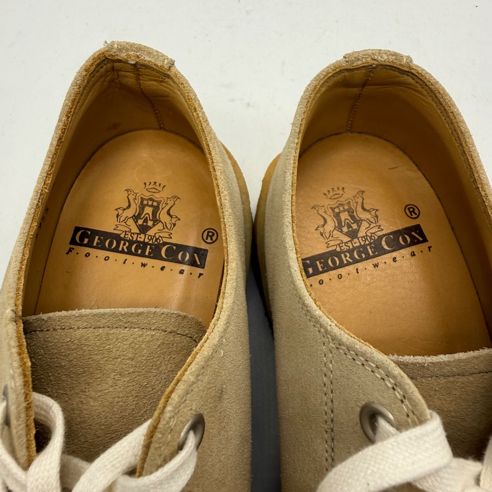 GEORGE COX england MONKY SHOES 1295 UK7 ジョージコックス