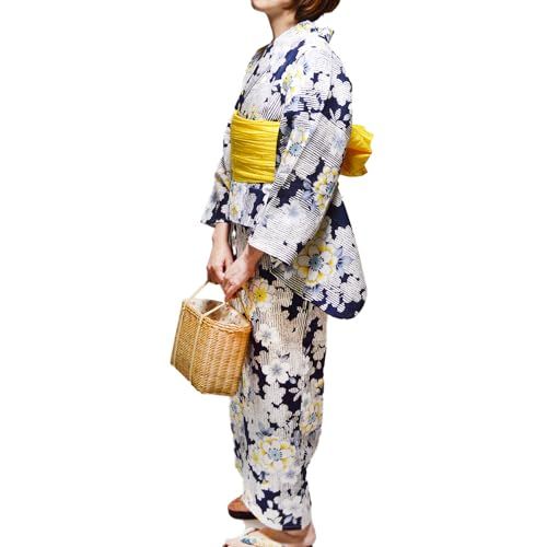 [部坂呉服店ＨＥＳＡＫＡ] セパレート 浴衣 2点 セットe 370142db