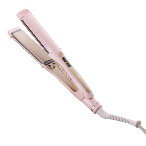 CREATE ION クレイツ ストレートアイロン クラインストレート 限定カラー ピンク ヘアアイロン コテ 2way 海外対応 軽量 小型 携帯用 旅行 トラベル プロ仕様 誕生日 プレゼント RCIS-G02P 【正規販売店】pms a8b73b59