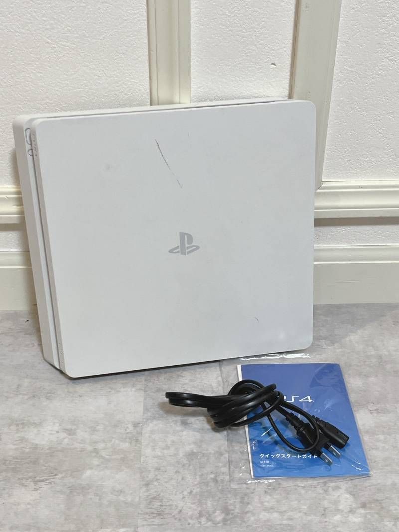 SONY PlayStation4 PS4 CUH-2100A ホワイト 初期化済み - メルカリ