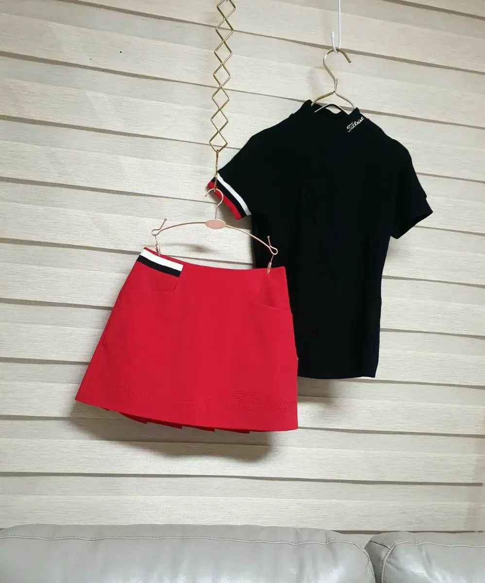 タイトリスト Tシャツ スカート上下 セット 出品