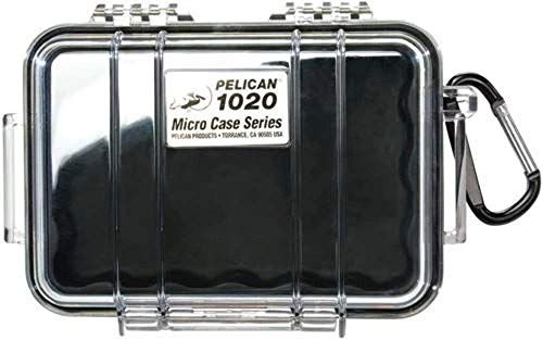 ペリカン PELICAN 1020 N 小型防水ハードケース (ブラック/クリア) 1020-025-100 [Camera]ts d813d072