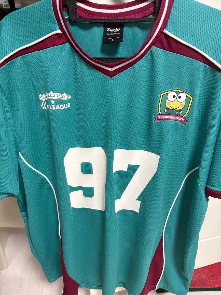 2 Kリーグ フットボール ジャージ けろっぴ 大田ハナシチズン