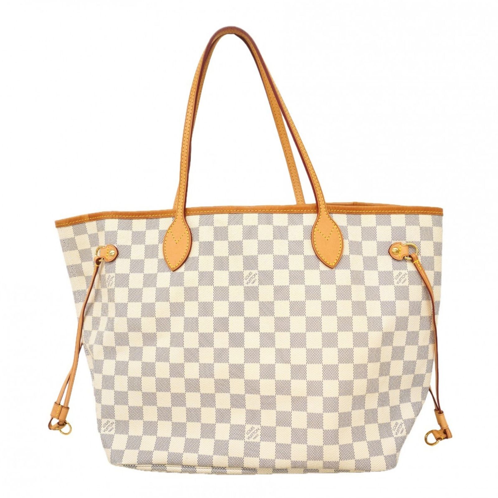 ルイ・ヴィトン(Louis Vuitton) ルイ・ヴィトン トートバッグ ダミエ・アズール ネヴァーフルMM N51107 ホワイトレディース P2998859