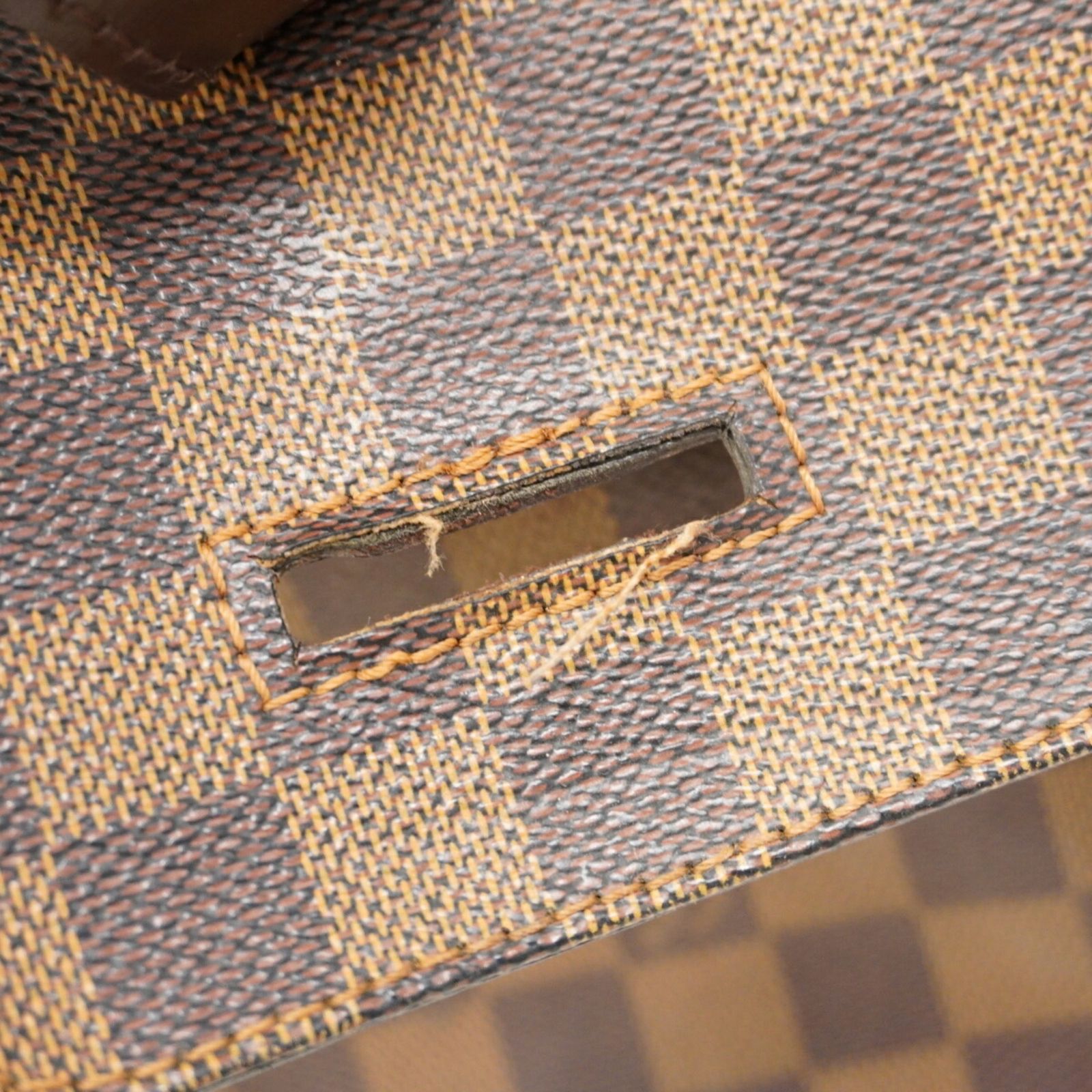【超極美品】ルイヴィトン ダミエ エベヌ ブロードウェイ N42270 メンズ ルイ・ヴィトン(Louis Vuitton) ルイ・ヴィトン ハンドバッグ ダミエ