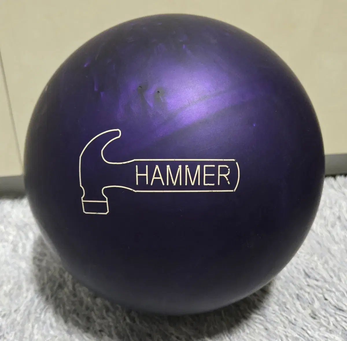 ボーリング HAMMER(ハンマー) パープル 緑色ピン ウレタン 15p