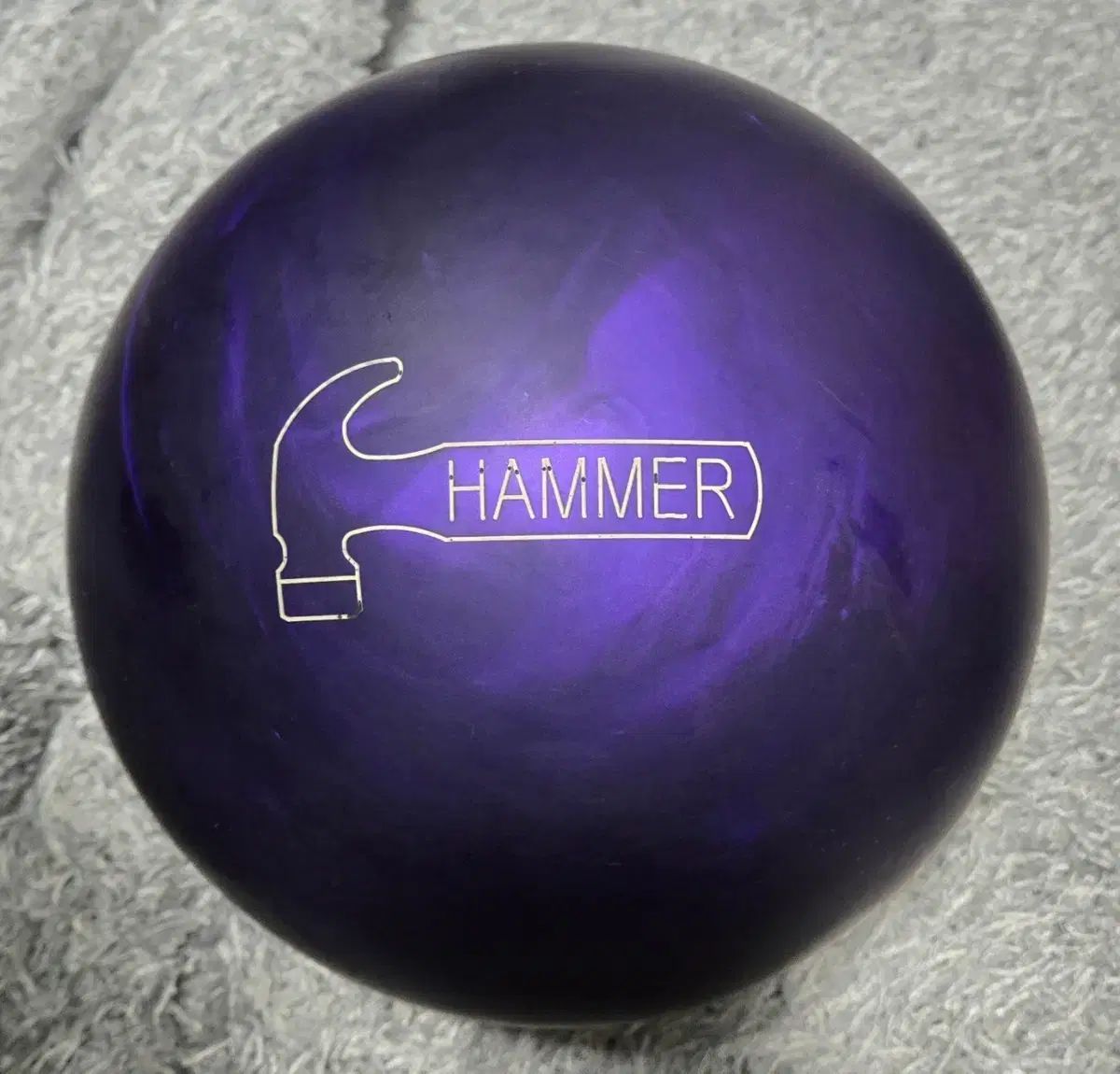 ボーリング HAMMER(ハンマー) パープル 緑色ピン ウレタン 15p