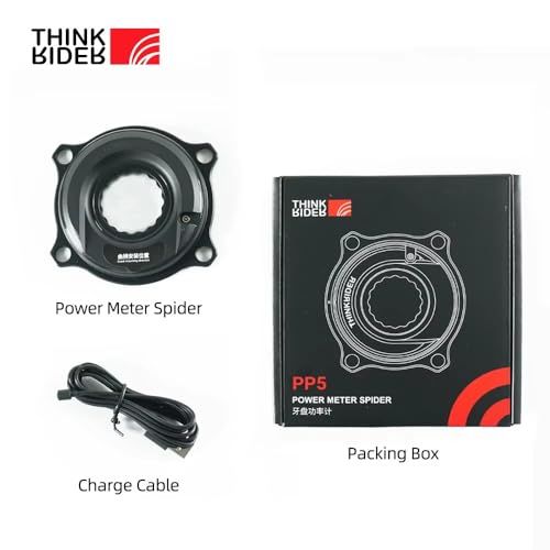 THINKRIDER PP5 スパイダーパワーメーター ANT+/BlE対応 110BCD 4 本ボルトクランク対応 ロードバイク用★m c7973cb7
