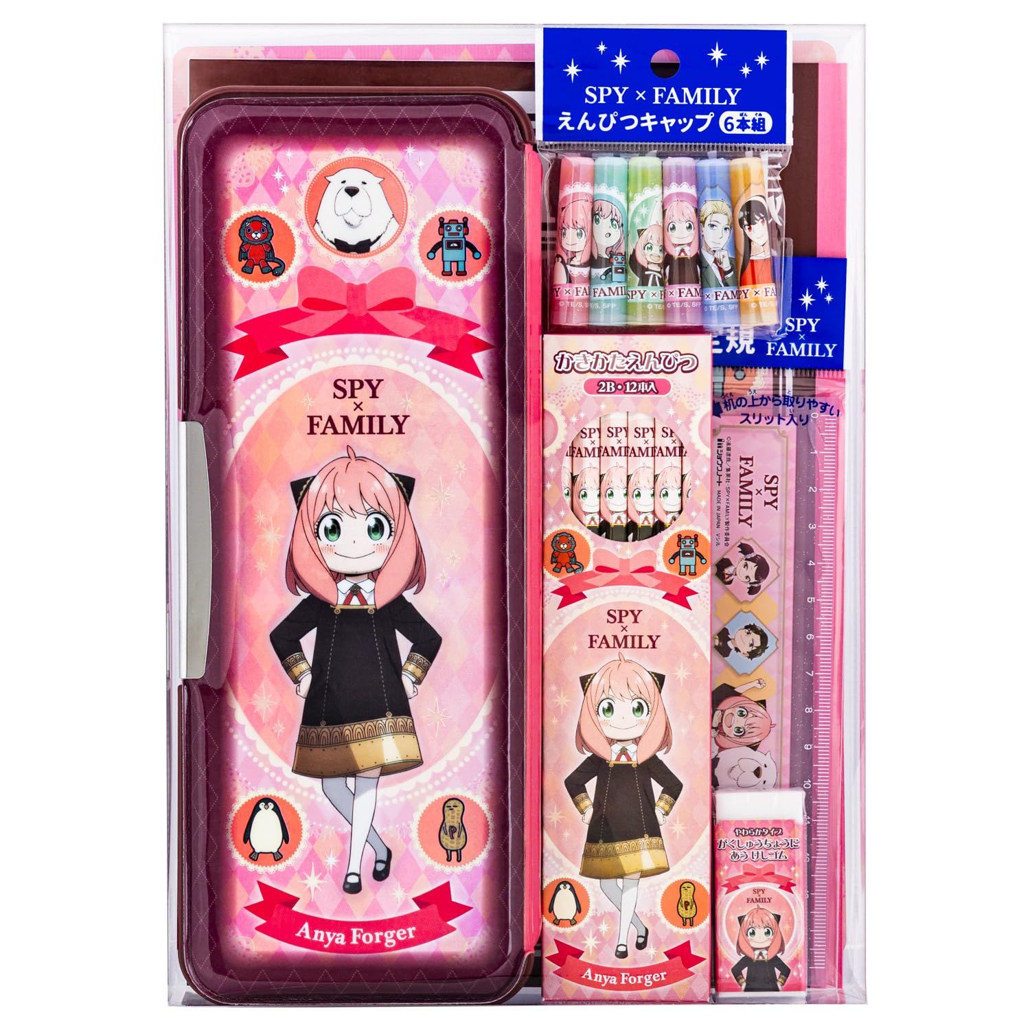 新品 ショウワノート SPY×FAMILY 文具セット ギフトセット 7点入り 950469M01