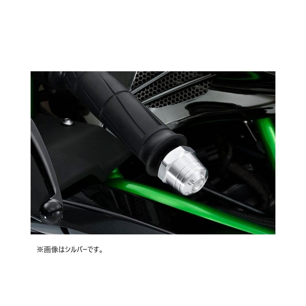 新品 アグラス(AGRAS) バーエンド アルミ削り出し ゴールド Ninja H2(15) / ZX-10R(16) 300-496-000G