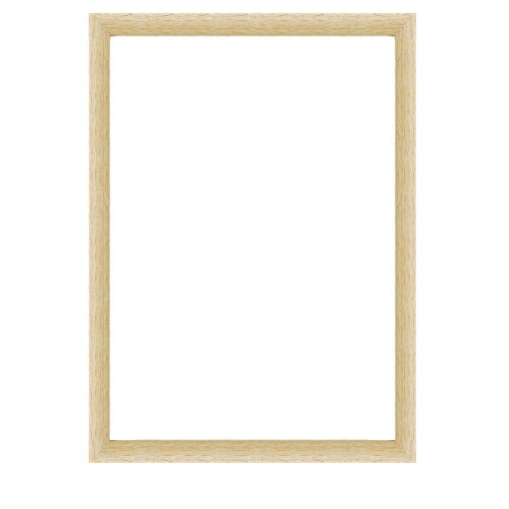 新品 600×900 木製パネル・額縁/ステインパネル ポスターサイズ（600×900mm） ナチュラル 1000007187
