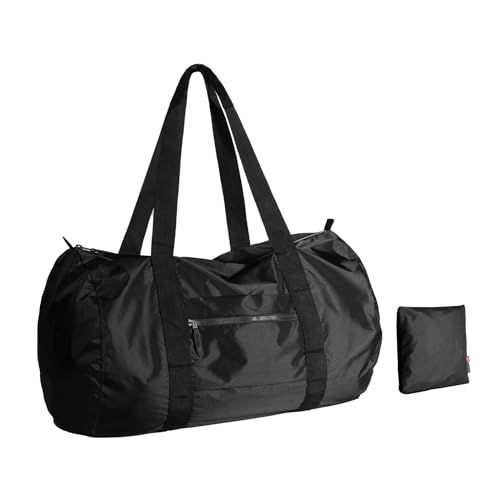 pack all ボストンバッグ トラベルバッグ 折りたたみ リュック防水 スポーツバッグ 旅行バッグ 持ち運びに便利 軽量 旅行 スポーツ キャンプ メンズ レディース 45L (黒)as 68cd326b