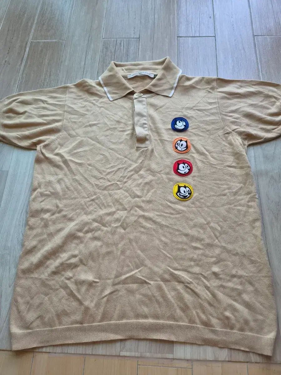 90s ジャン・キルシュタイン チュール ジャン・キルシュタイン x 펠ティクス 半袖 Tシャツ L程度