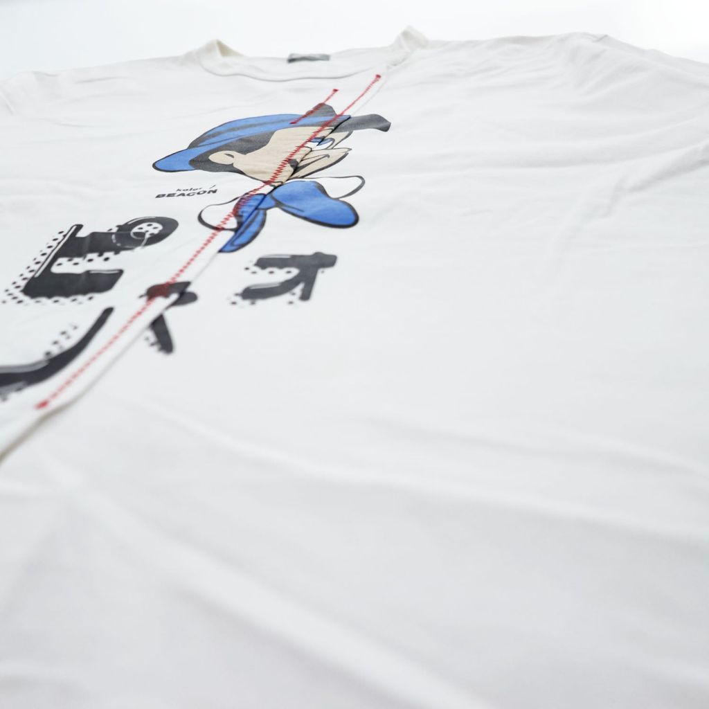 kolor BEACON 日本製 Disney ピノキオ 再構築グラフィック Tシャツ