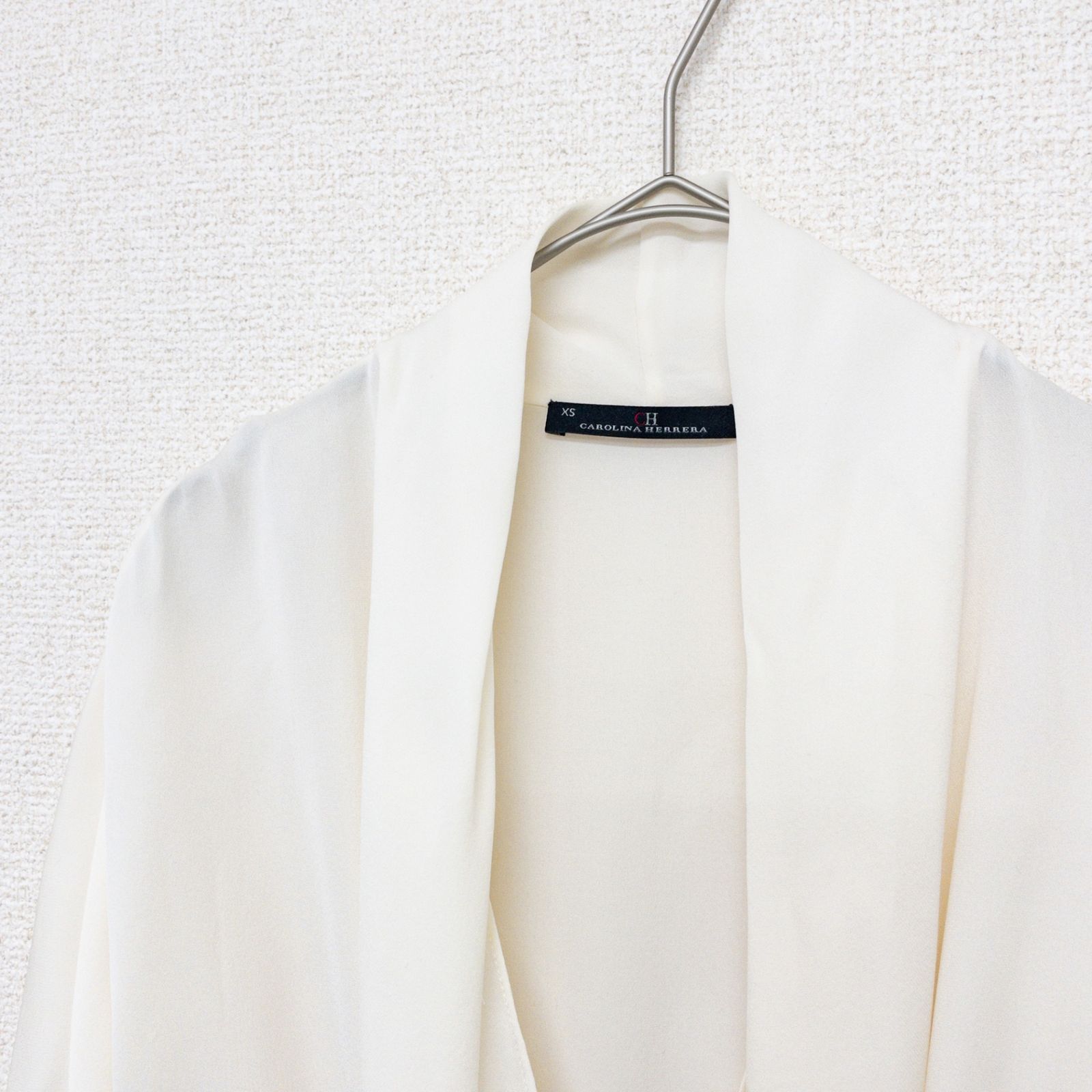 CAROLINA HERRERA キャロリーナヘレナ ブラウス カシュクール ドルマン 