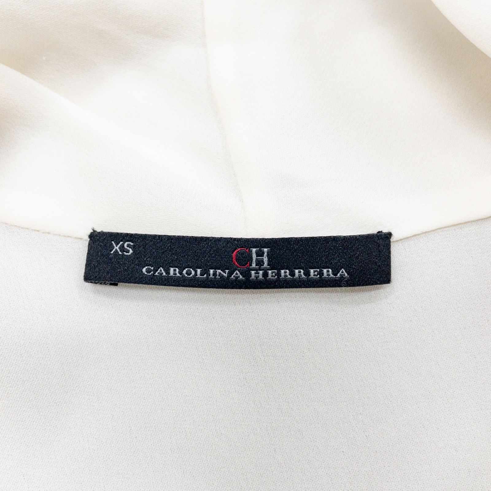 CAROLINA HERRERA キャロリーナヘレナ ブラウス カシュクール ドルマン 