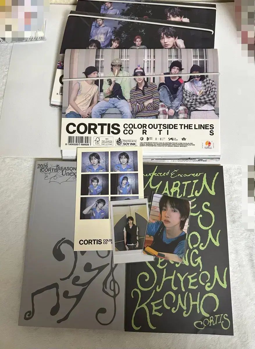 まとめ売り) コーティス アルバム シーグリ BOOKLET PHOTOBOOK トレカ マーティン ジェームス ジュンソン ソンヒョン コノ