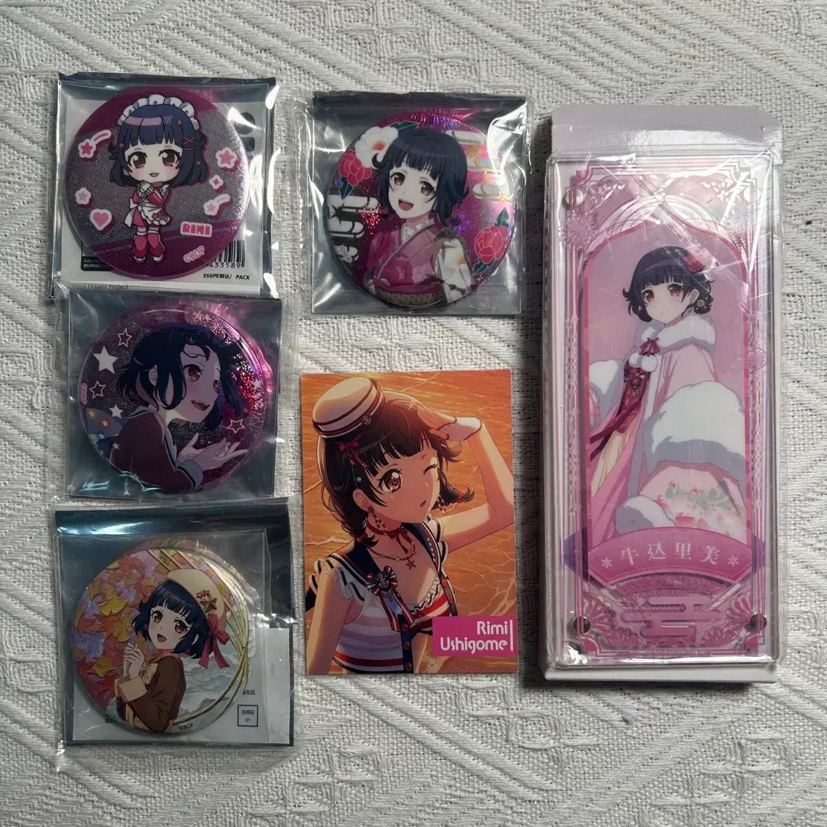 まとめ BanG Dream! リー 缶バッジ トレカ Poppin'Party