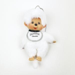 【新品・5営業日で発送】セキグチ(Sekiguchi) 即納 モンチッチ COLORS キーチェーン ホワイト ぬいぐるみ (203475)【入数:6】