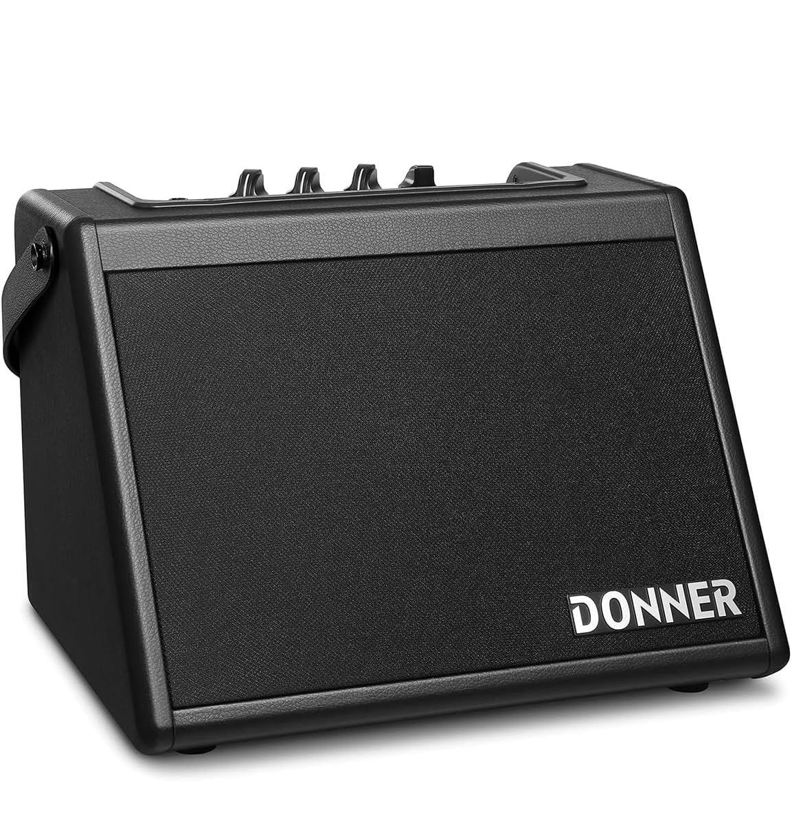 新品 Donner アンプ 電子ドラム キーボード用 20W 外部 スピーカー 小型 ミニ ワイヤレス ブラック 日本語取扱説明書 DDA-20