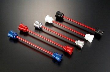 新品 アグラス(AGRAS) フロントアクスルプロテクター ファンネルタイプ ホワイト CB1000R(-11) 344-176-J0W