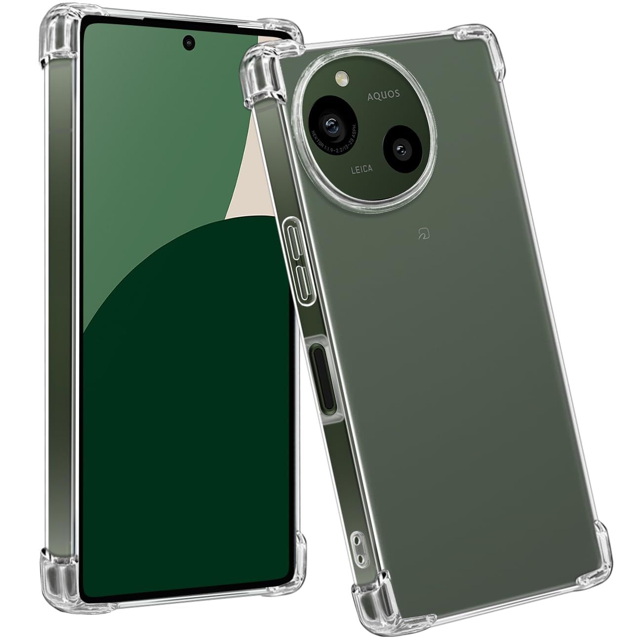 新品】AQUOS R10/R9クリアケース(FULEEYUHN)耐衝撃- メルカリ