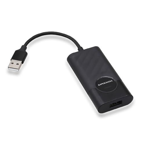 MAXWIN Car AI Box 車でYouTube 車でNetflix 見る ネットフリックス カープレイ CarPlay Android Auto ワイヤレス アダプター ユーチューブ 視聴 アップルカープレイ アンドロイドオート US b9b2d8fa