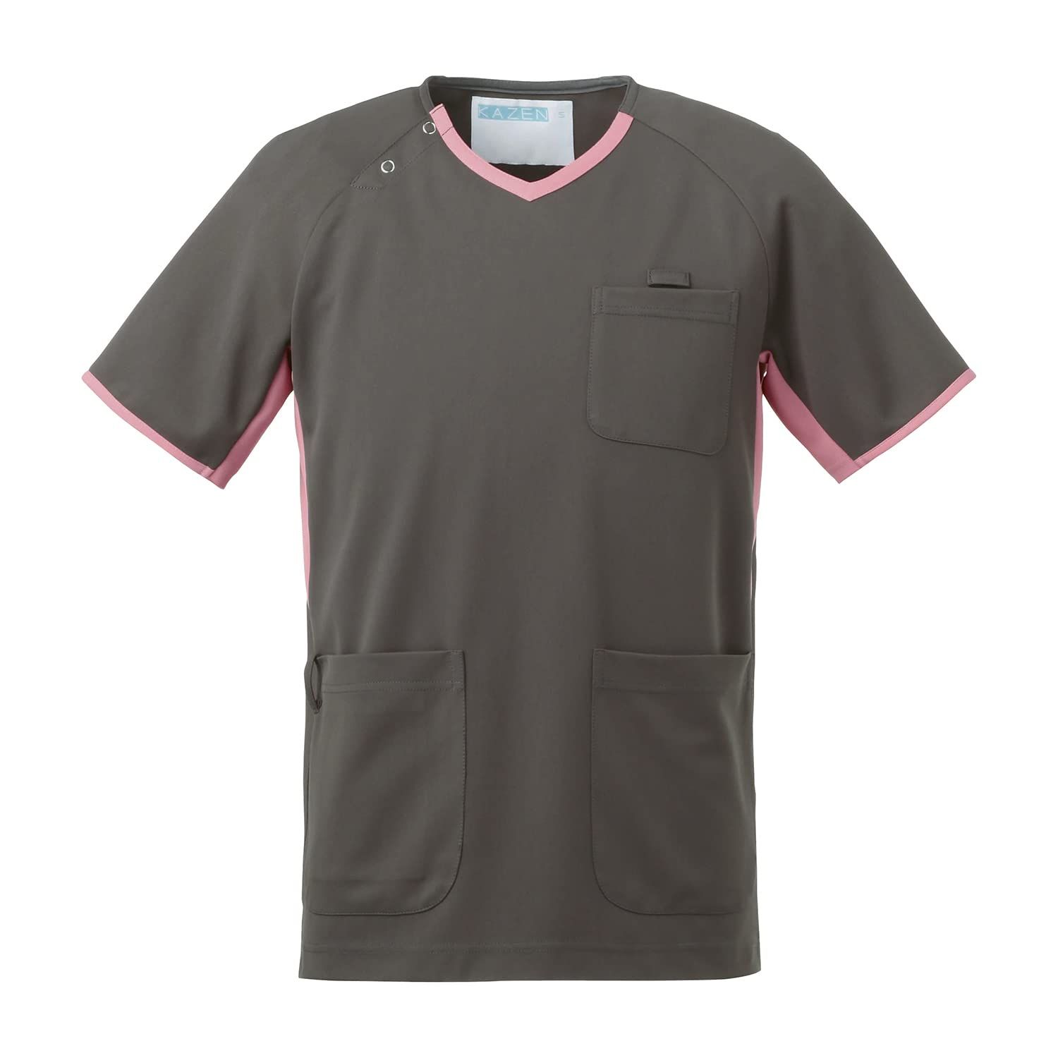 新品 スクラブ 男女兼用 983-13 グレーXピンク スクラブ 7,198円
