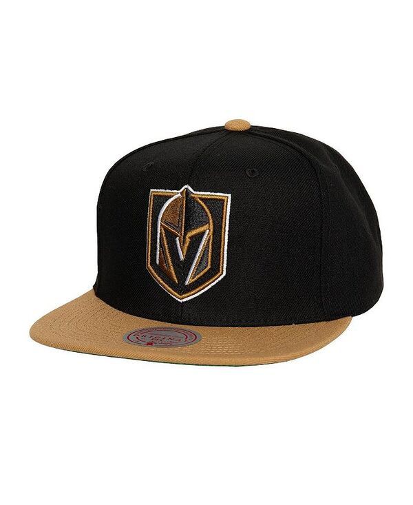 ミッチェルネス メンズ アクセサリー 帽子 Mitchell Ness Mens Black Vegas Golden Knights Core Team Ground 20 Snapback Hat Black ブラック