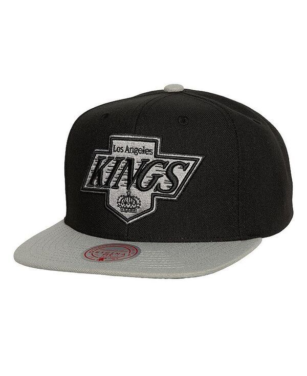 ミッチェルネス メンズ アクセサリー 帽子 Mitchell Ness Mens Black Los Angeles Kings Core Team Ground 20 Snapback Hat Black ブラック